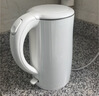 美的（Midea）电热水壶烧水壶1.7L304不锈钢0涂层双层隔热自动断电1500W养生冲奶2026新款 MK-SH17M130 实拍图