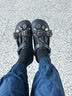 卡骆驰（CROCS）经典玛丽珍芭蕾洞洞鞋|210581 黑色   37 /38(230mm) 实拍图