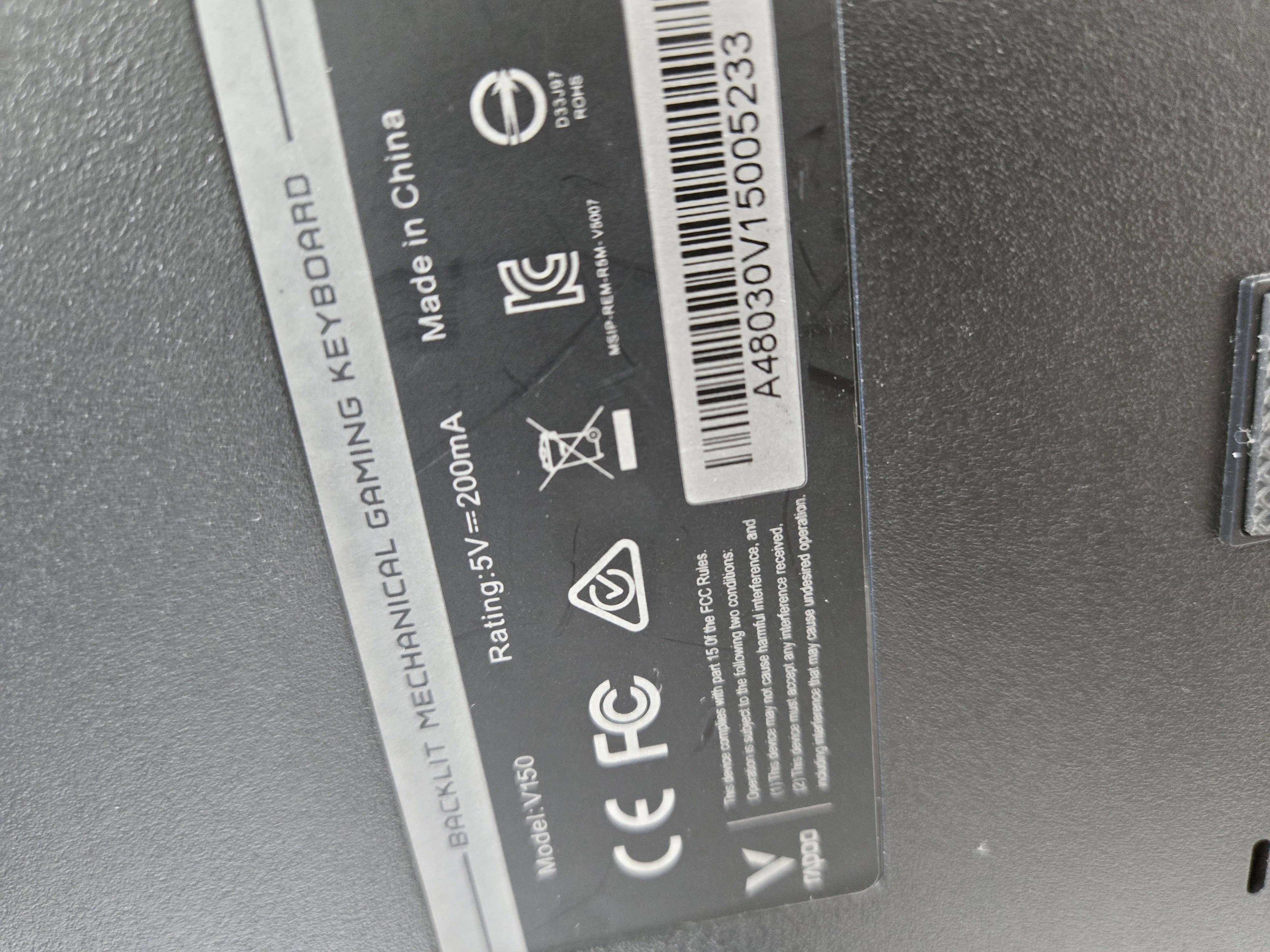 雷神（ThundeRobot）KG3089北冥 有线游戏机械键盘 电竞家用89键全键无冲键线分离 PBT双色键帽无畏契约CS2 茶轴 实拍图
