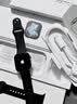 Apple/苹果 Watch S11 智能手表GPS款42毫米银色铝金属表壳雾紫色运动型表带M/L MEUU4CH/B 实拍图