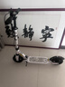 帝百伦（DEPTHPOWER）儿童滑板车成人6-10岁14岁30岁代步神器上班折叠男女孩平衡踏板车 【26新款】悍马白【手闸碟刹双减震-带转向限位】 实拍图