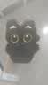 新款黑猫玩偶毛绒公仔挂件可爱猫咪包包挂饰情侣礼物ins学生礼物 黑色带珠链 10cm 实拍图