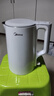 美的（Midea）烧水壶电热水壶304食品级不锈钢无缝内胆双层防烫1.7L大容量1800W智能断电SHJ1721 实拍图