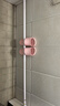 卡贝（cobbe）免打孔伸缩晾衣杆阳台横杆晾衣架衣柜杆挂衣杆浴帘杆撑杆90-155 实拍图