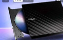 华硕8倍速 USB2.0 外置DVD刻录机 移动光驱 黑色(兼容苹果系统/SDRW-08D2S-U) 实拍图