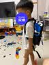 耐克（NIKE）儿童双肩包 玲珑小巧旅行包书包休闲包FZ7259-010 黑蓝 实拍图