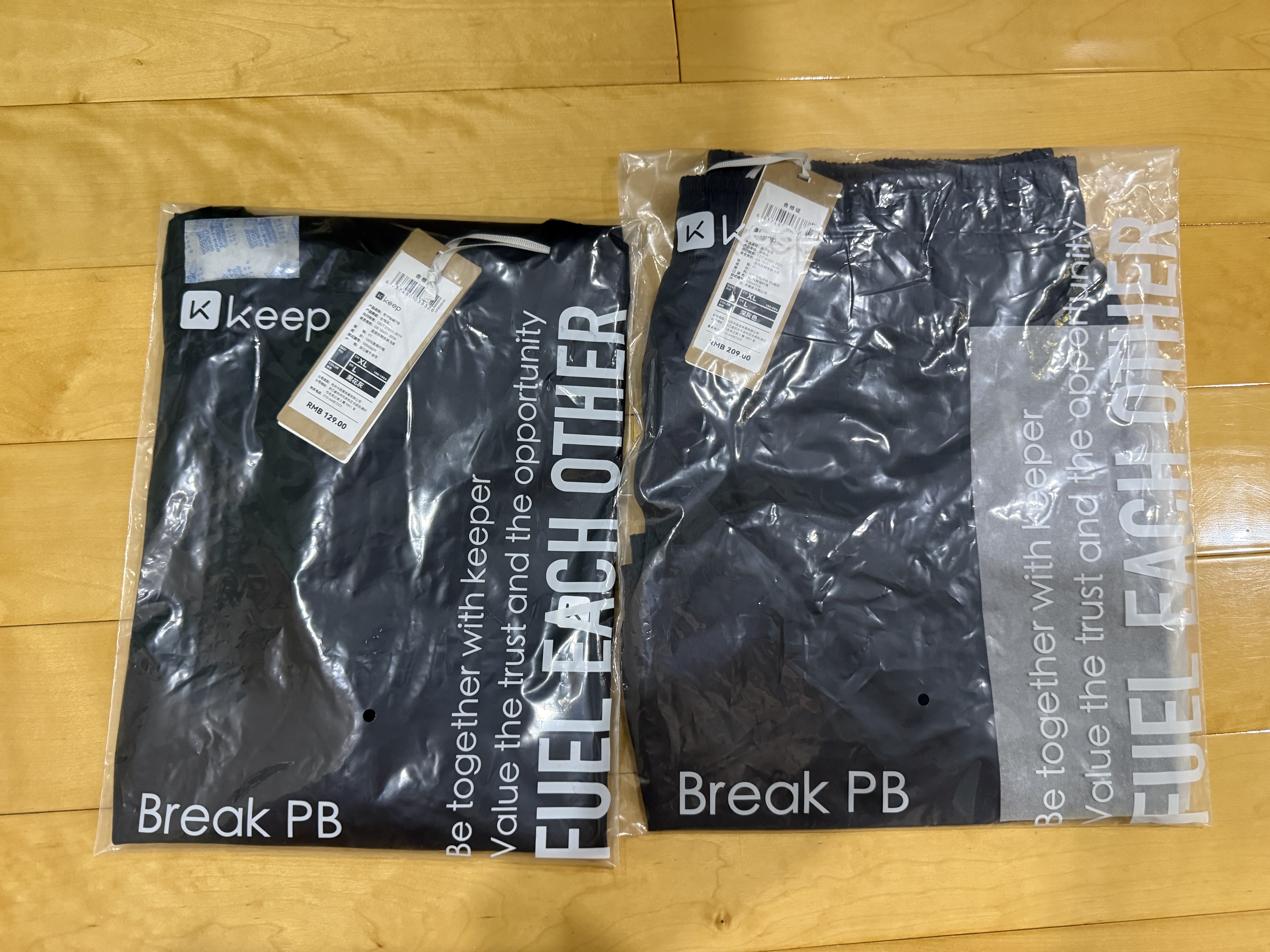 Keep运动套装男士吸汗短袖短裤跑步速干T恤篮球羽毛球服健身训练服 实拍图