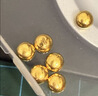 金熊（GOLDBEAR）黄金足金9999小金豆子纯金投资金0.5g1g2g3g5克投资储蓄生日礼物 金豆2g 实拍图