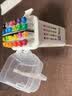 得力（deli）36色儿童学生圆杆丙烯马克笔桶装水彩笔生日礼物防水手绘记号笔涂鸦美育男女孩开学礼物 实拍图