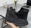 添柏岚（Timberland）官方踢不烂男鞋马丁靴户外黑色牛皮防水|19039 19039W/黑色 TB1仅批次不同 46 鞋内长：29.5cm 实拍图