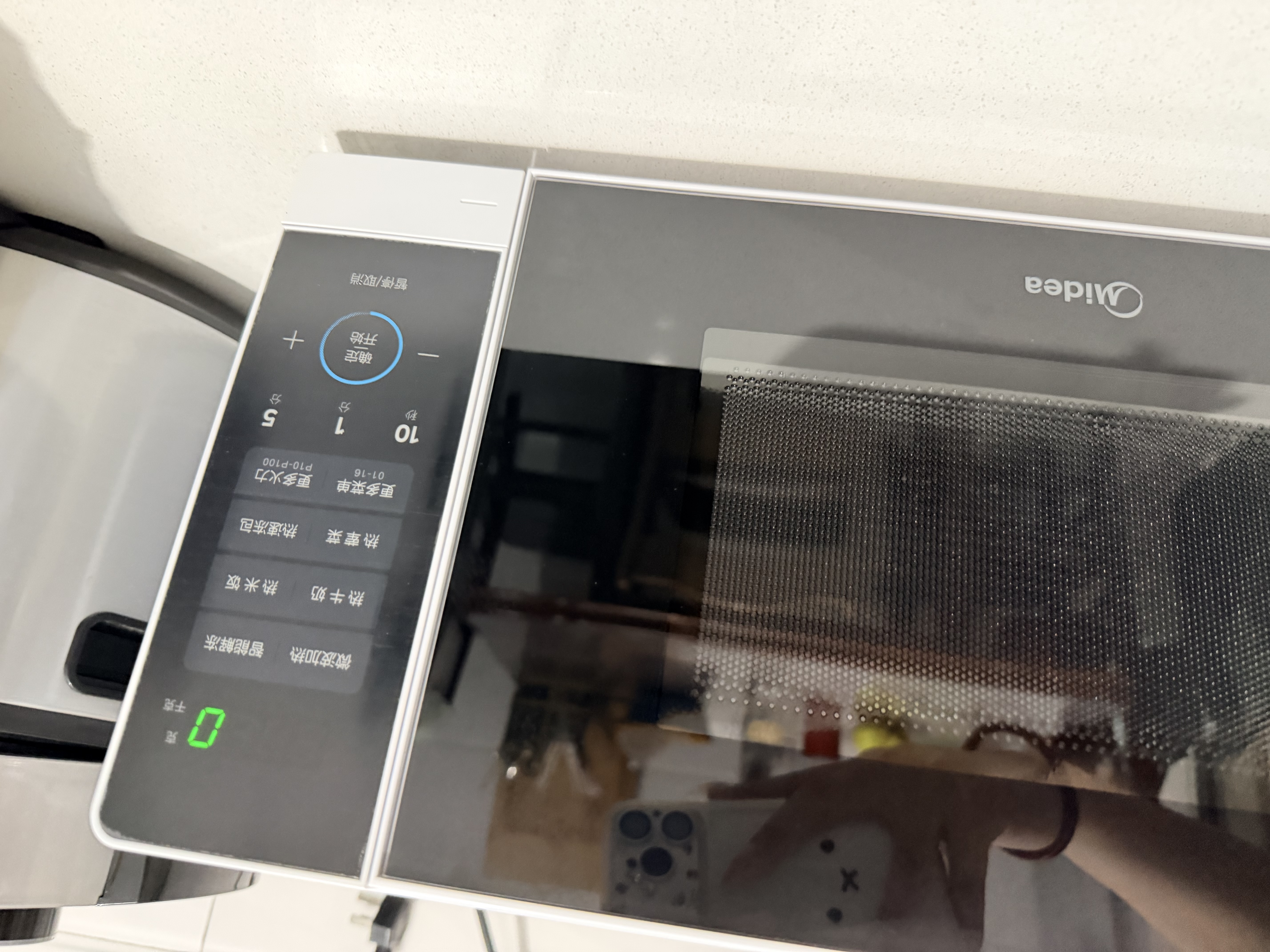 美的家用微波炉 700W 360°均匀受热 多功能面板 智能菜单 电子杀菌 【2026年新款升级】M1-L213C二代 M1-L213C 二代 实拍图
