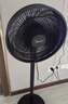 美的（Midea）【超级单品】七叶轻音立式电风扇家用柔风落地扇台式桌面小型风扇大风量节能摇头宿舍电扇 SAF30AB 实拍图