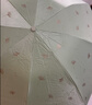 天堂伞 防紫外线晴雨伞三折 雨伞黑胶防晒太阳伞遮阳晴雨伞 银星蓝 实拍图