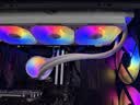瓦尔基里(VALKYRIE）A360W VK 一体式CPU水冷散热器 多平台扣具 支持LGA1700 ARGB光效 隐藏走线一线通 实拍图