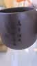 京东京造 宜兴紫砂杯手工泡茶杯【原矿紫泥】茶水分离平安喜乐杯410ml礼盒 实拍图