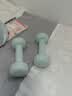 Keep哑铃女士健身家用彩色浸塑环保手铃亚铃全身塑形浅绿1.5kg*2 实拍图