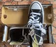 匡威（Converse）ALL star  常青款男鞋女鞋经典休闲鞋情侣鞋高帮帆布鞋板鞋学生鞋 101010 经典高帮 37.5 /5 实拍图
