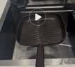 onlycook牛排煎锅盘早餐锅 无涂层铸铁牛扒煎锅 不易粘锅燃气灶电磁炉通用 实拍图