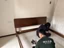 源氏木语实木床北美黑胡桃木双人床美式简约主卧大板床卧室家具 低铺1.8米 实拍图