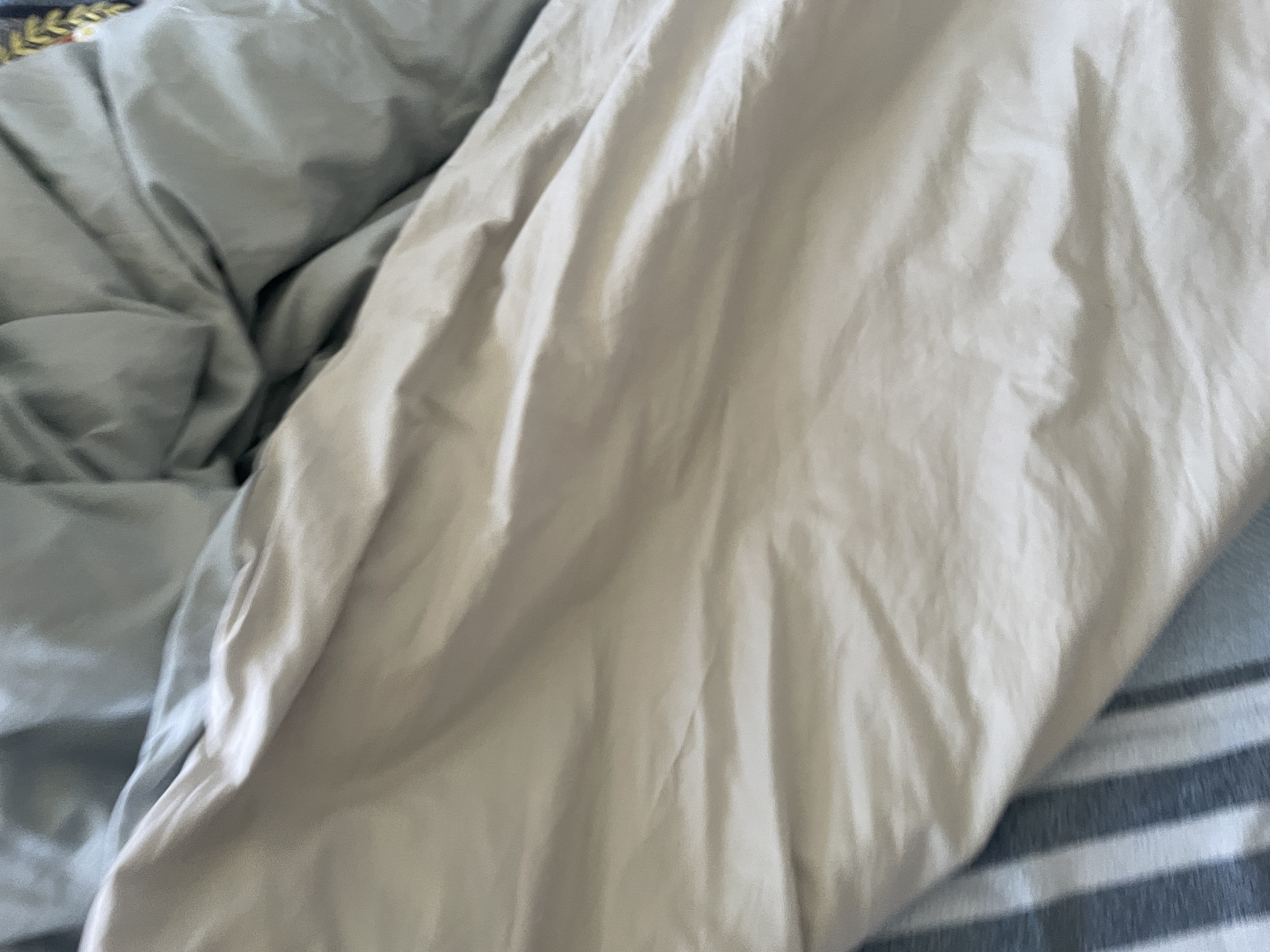 京东京造100%纯棉四件套全棉床单被套抑菌套件床上用品200*230cm1.5/1.8米床 晴空蓝 实拍图