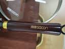 帅康（Sacon）炒锅铁锅无涂层炒菜锅精铁含钛平底不粘锅燃气电磁炉通用24cm带盖 实拍图