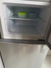 志高电冰箱双门家用节能冰箱出租屋冷藏冷冻环保迷你冰箱办公室公寓租房宿舍低噪电冰箱 【店铺爆款102L热销款】银色款一级能效 实拍图