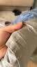海澜之家（HLA）枕头套全棉磨毛纯棉枕套48x74cm水洗棉枕套春秋四季通用透气枕套 【全棉超柔枕套】宝石蓝+浅灰 一只装 实拍图
