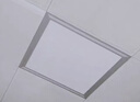 雷士（NVC）厨房灯LED集成吊顶平板灯嵌入式卫生间扣板灯300*300雾银18W 实拍图