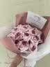 京东鲜花21朵玫瑰永生花乌梅子酱香皂花教师节礼物送老师女友生日礼物女士 实拍图