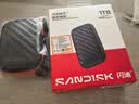 闪迪（SanDisk）精灵1TB 移动硬盘 ELE升级款 读速600MB/s  Type-C USB3.2手机直连笔记本电脑 外接存储  固态硬盘 实拍图