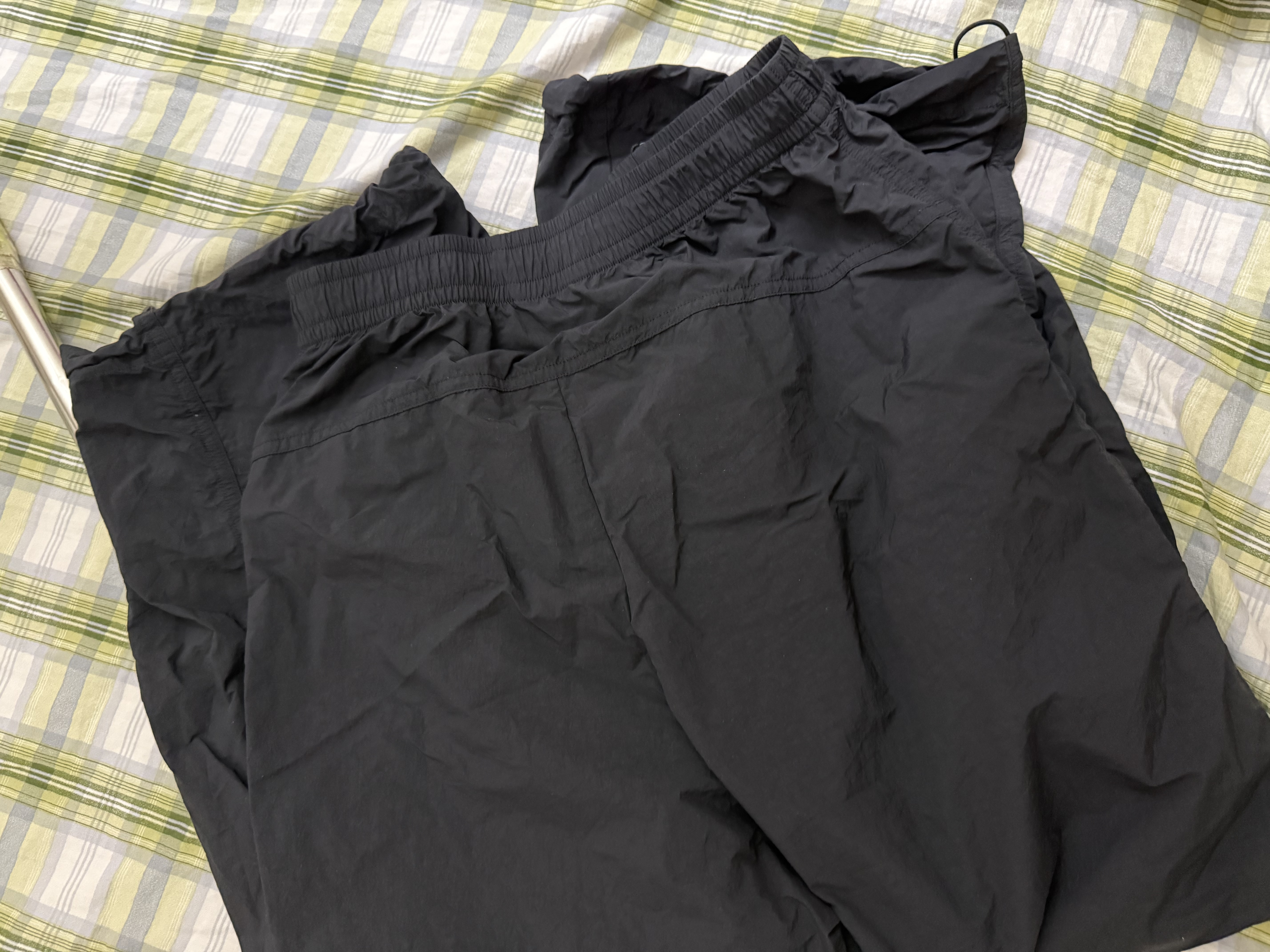 蕉下（beneunder）工装降落伞兵裤女士速干裤登山宽松休闲运动阔腿防晒裤DS673 实拍图