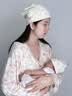 爱宝适月子帽棉柔子母帽产妇帽婴儿帽子坐月子防着凉睡眠帽 2件套 M518 实拍图