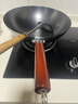 九阳（Joyoung）炒锅铁锅健康无涂层精铁家用炒菜锅不易生锈炉灶通用32cm带盖C121 实拍图