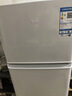TCL 116L两门冰箱直冷小户型养鲜白色节能小型出租房家用电冰箱112升级款以旧换新R116L5-B 实拍图