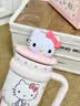 三丽鸥（SANRIO）HelloKitty公仔冰霸保温锁冷杯316不锈钢带吸管女生日礼物700ml 实拍图