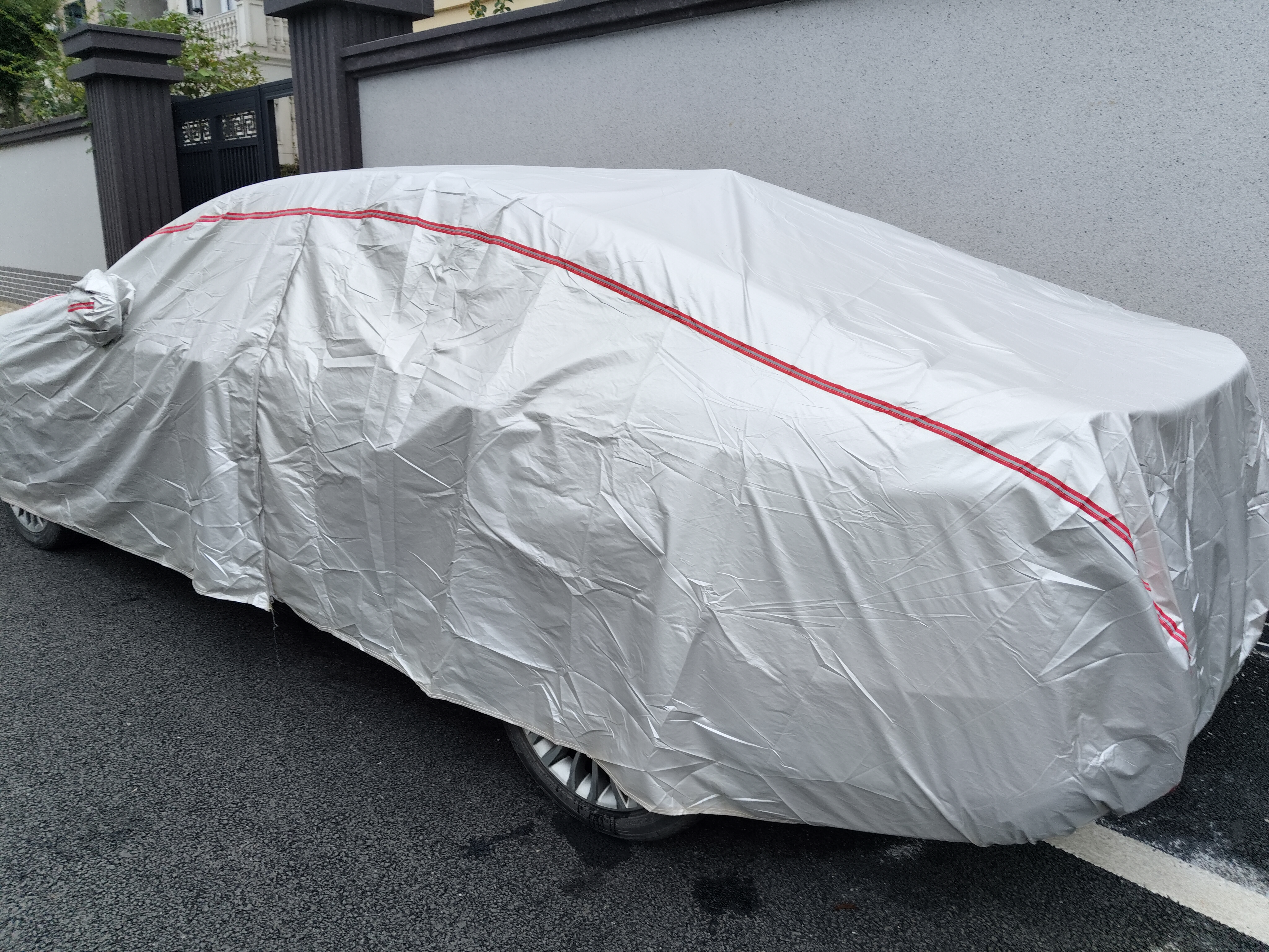 智国者大众帕萨特专用车衣全车罩遮阳防晒隔热冰雹尘雨牛津布车辆套外罩 实拍图