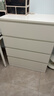 宜家（IKEA）MALM马尔姆卧室家用斗柜收纳柜床边柜抽屉柜简约杂物柜 四屉柜白色 实拍图