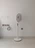 美的（Midea）【飓风节能】七叶柔风立式电风扇/家用轻音落地扇/台式小型风扇/大风力遥控定时摇头风扇 SAH35BSJ 实拍图