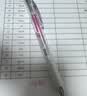 派通（Pentel ）BLN75TL按动中性笔高颜值0.5mm针管签字笔商务学生速干水笔水性笔文具 粉色笔芯 实拍图