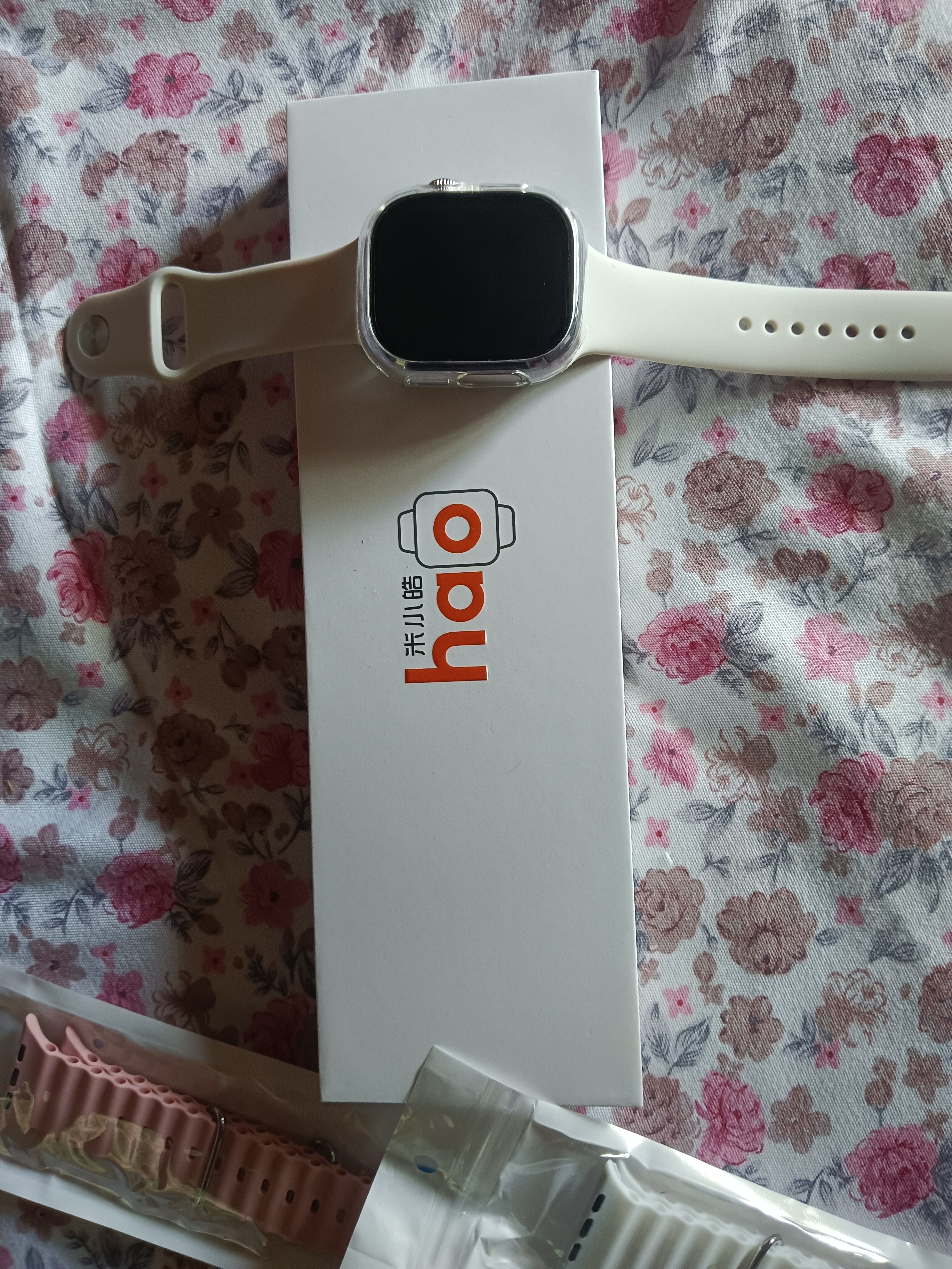米小皓2.0M8ProMax 实况拍摄腕上情绪监测AB密码智能手表H 银色4+64G 实拍图