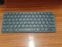 雷柏（Rapoo）E9000G升级款 78键无线/蓝牙多模键盘 刀锋超薄紧凑便携无线键盘 电脑笔记本商务办公键盘 深灰 实拍图