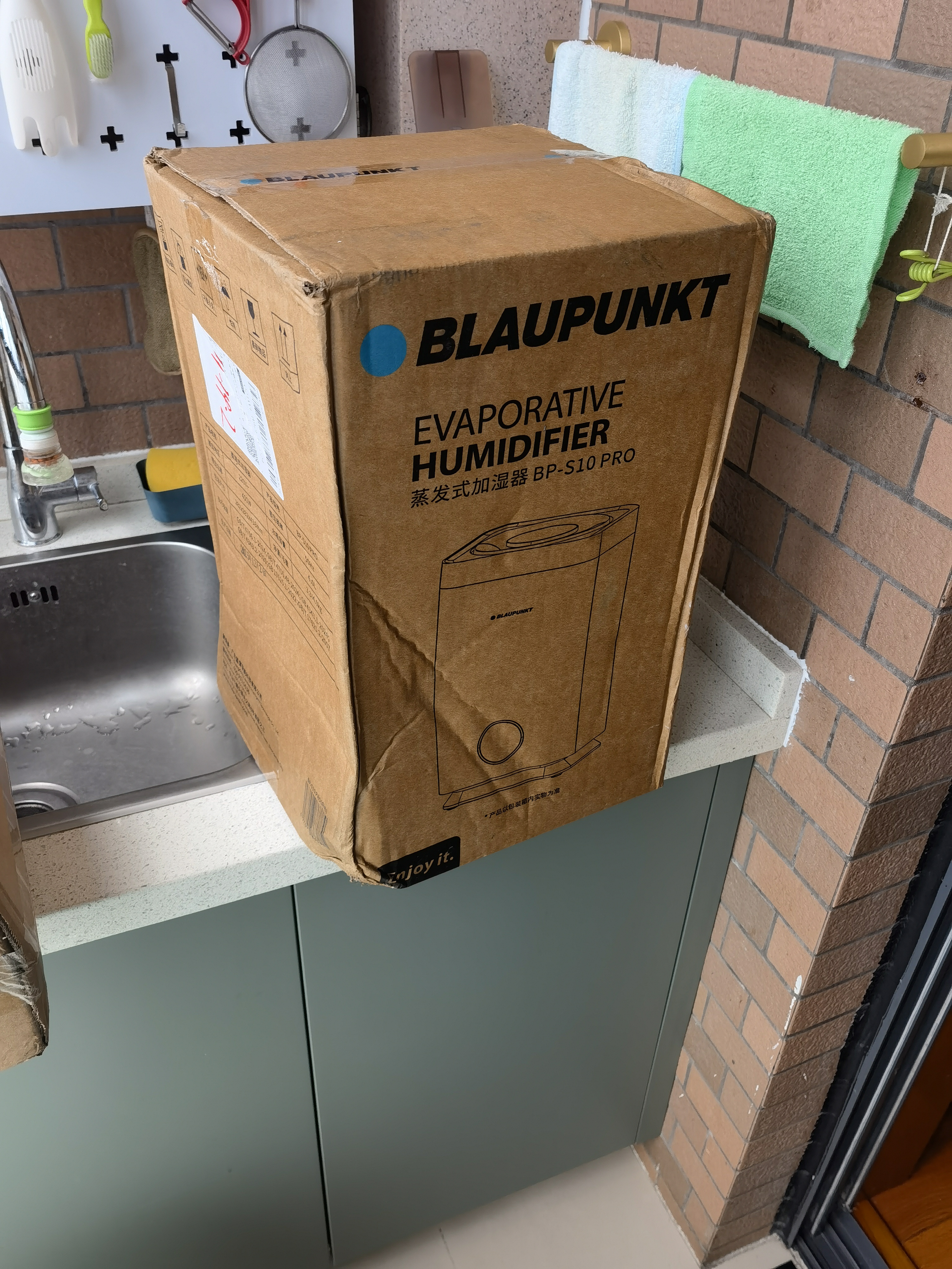 蓝宝（BLAUPUNKT）德国蓝宝热蒸发加湿器无雾母婴鼻炎专用空气加湿器降燥除菌卧室家庭家用大容量客厅S10PRO 【新升级*母婴萌宠专属模式】 热蒸发式净化加湿 实拍图