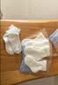 尼多熊儿童袜子夏季薄款10a类白色袜子宝宝花边公主袜网眼透气婴儿袜子 实拍图