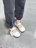 卡骆驰（CROCS）白鹿同款经典芭蕾鞋舒适轻便休闲鞋女鞋|211994 粉笔色-0WV 38 (240mm) 实拍图