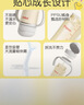 贝亲（Pigeon）防胀气 自然成长翻盖直饮吸管 大童奶瓶330ml 马戏团 18月+ AA279 实拍图