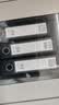 齐心（COMIX）6个装快劳夹75mm A4加厚款打孔文件夹3寸背宽欧式带孔档案夹活页夹黑色 A7076/A206N 实拍图