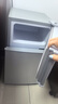 奥克斯小冰箱家用小型迷你冷藏冷冻两用出租房宿舍用节能省电寝室办公室电冰箱 【净化去味】126银色【高效保鲜 铜管速冷】22L 实拍图