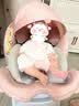 袋鼠爸爸（EURO KIDS）安全座椅0-12岁360度旋转新生儿车载座椅新国标星途Air落霞粉 实拍图