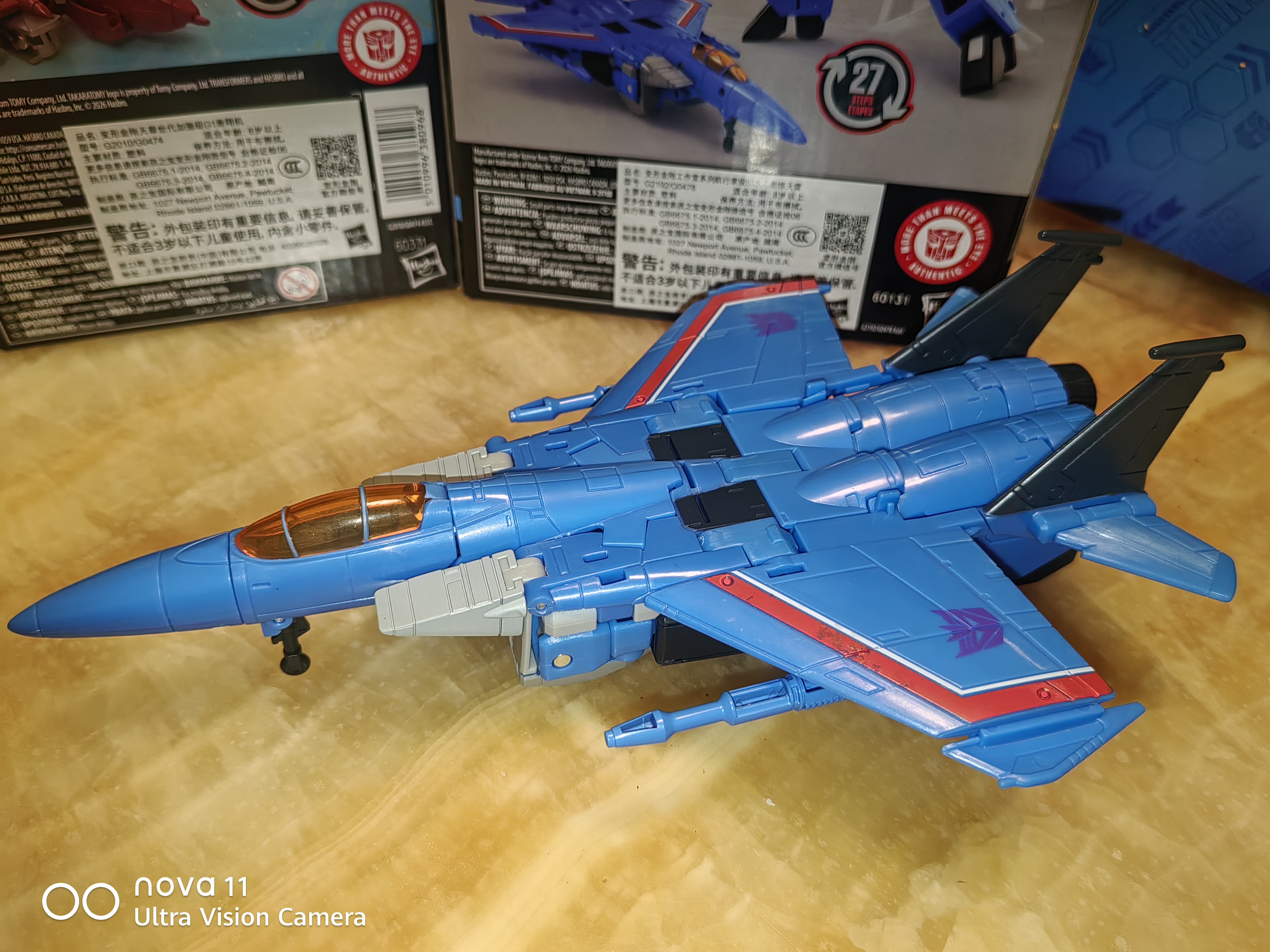 变形金刚（Transformers）儿童男孩玩具模型礼物工作室系列航行家级86大电影惊天雷G2192 实拍图