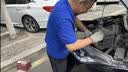 骆驼汽车电瓶启停蓄电池橙标EFB-70奥迪领动奇骏途安新帕萨特以旧换新 实拍图